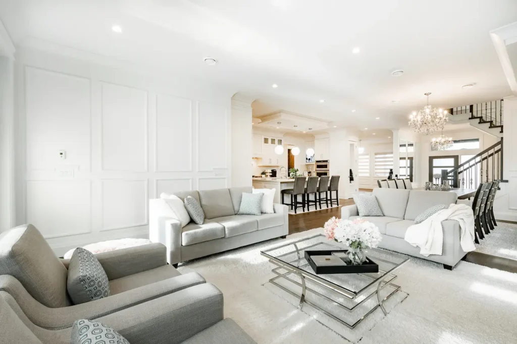 Beautiful Rehabbed living room and kitchen in Winston Salem, NC
